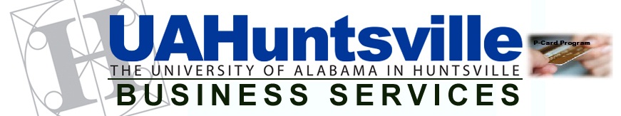 P-Card Services newsletter header