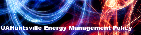 UAH Energy Management Policy Banner