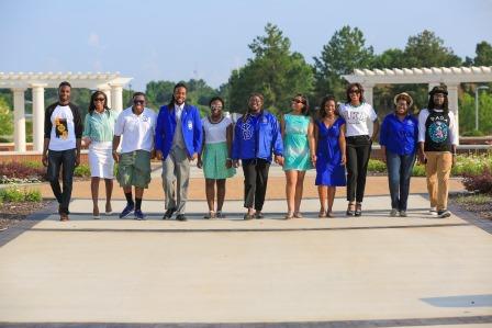NPHC Students on campus