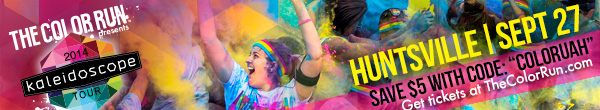 family weekend color run