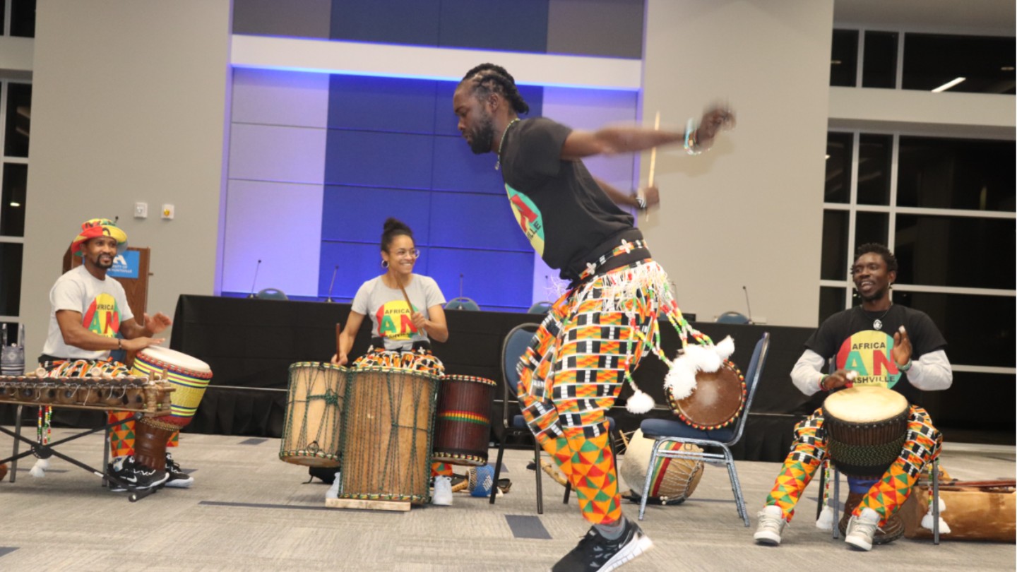 2023 Dance and the Humanities series kicked off with West African Dance