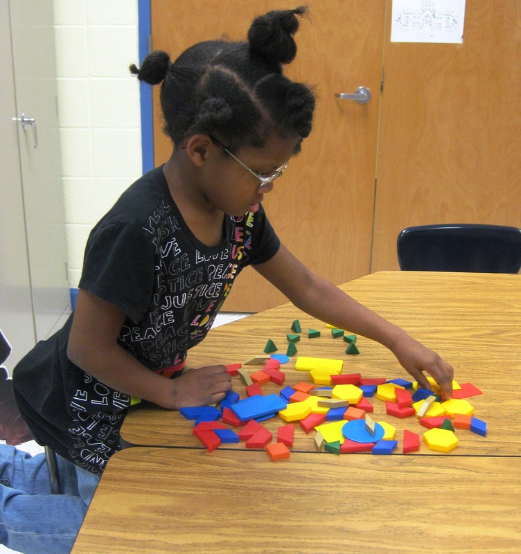 elementary girl blocks