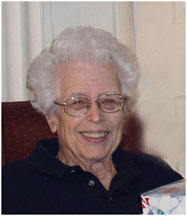 Kathryn Harris in her 80s.