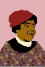Fannie Lou Hamer cartoon drawing