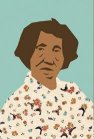 Clementine Hunter cartoon drawing