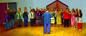 Huntsville Feminist Chorus sings