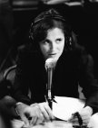 Amy Goodman broadcasting