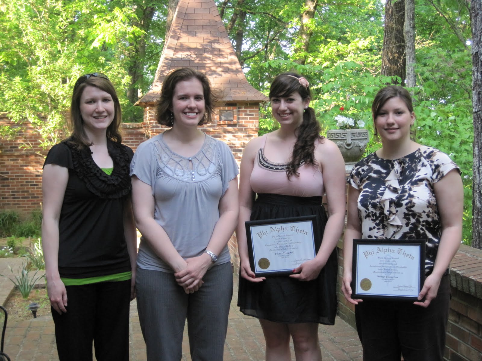 Phi Alpha Theta 2010 Inductees