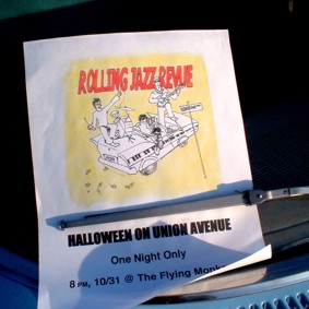 Rolling Jazz Revue Halloween on Union Avenue Album Cover