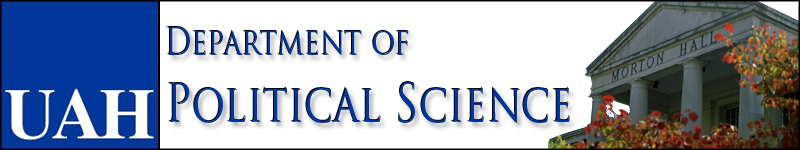 Department of Political Science Banner