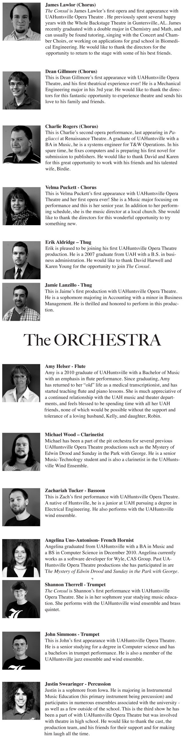 The Consul - Cast Part 2