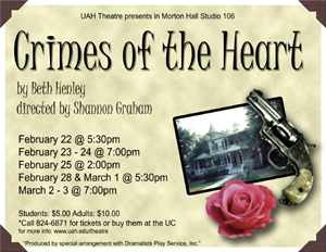 Crimes of the Heart Poster