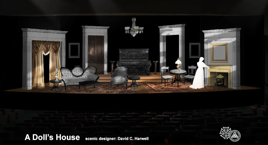 A Doll's House - Set Rendering