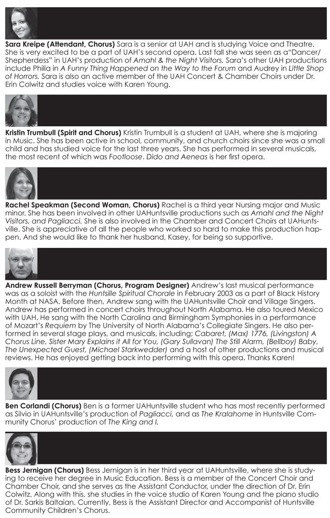 Dido and Aeneas - Cast Part 3