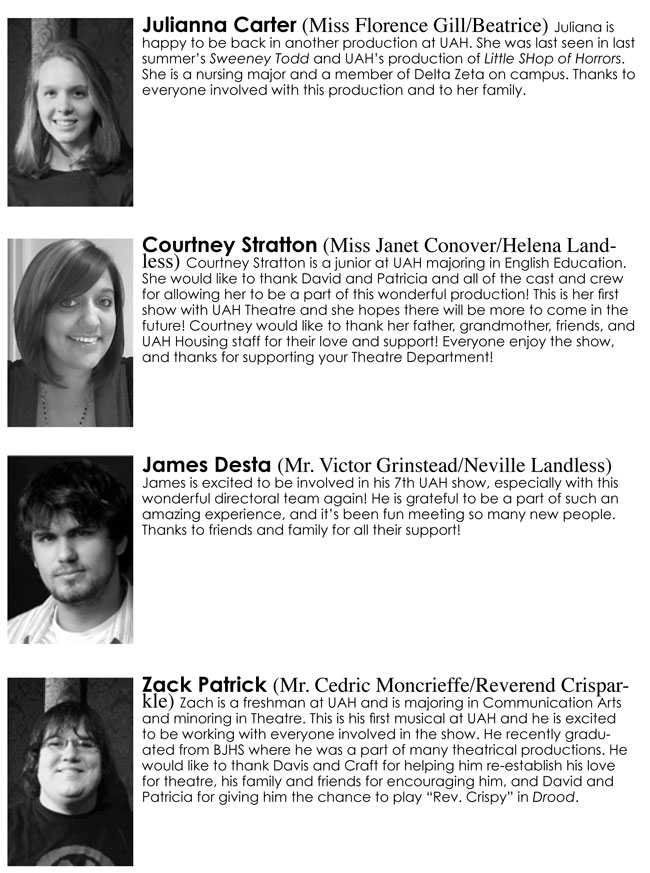 The Mystery of Edwin Drood - Cast Part 3