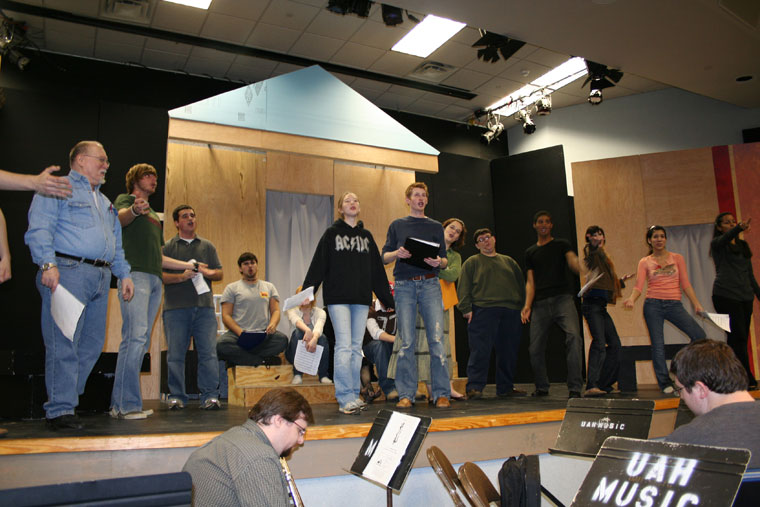 A Funny Thing Happened on the Way to the Forum Rehearsal 1
