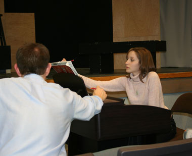 A Funny Thing Happened on the Way to the Forum Rehearsal 3