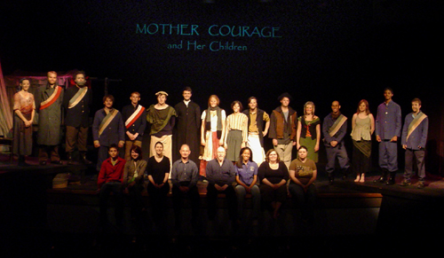 Mother Courage and Her Children - Cast Picture