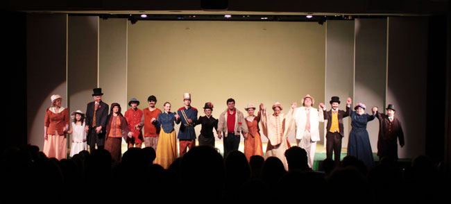 Sunday in the Park with George Production - Taking a bow