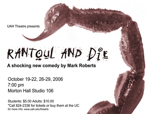 Rantoul and Die Poster