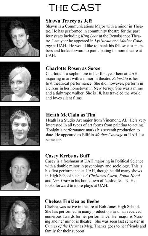 Suburbia - Cast Part 1