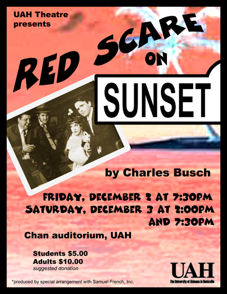 Red Scare on Sunset Poster