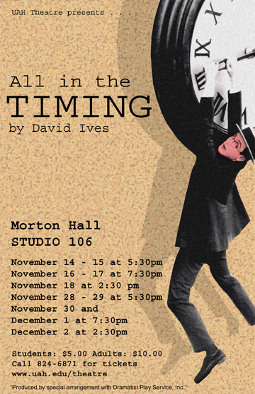 All in the Timing Poster