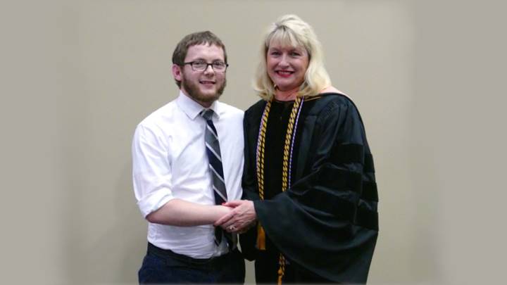 Kyle Ferguson:  Recipient of the General Academic Excellence Award.