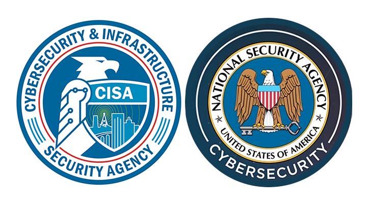 CISA and NSA logos