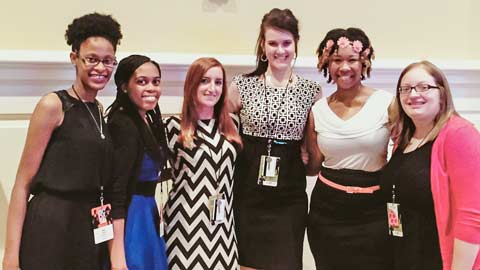 Six UAH students attend conference for college women student leaders