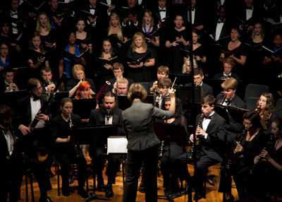 U.S. Army Materiel Command (AMC) and Wind Ensemble and Concert Choir