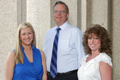 Career Coordinator Candace Phillips, Director of the Student Success Center Alan Constant, and Career Programs Manager Kellee Crawford.