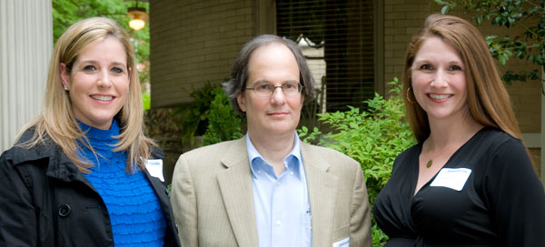 UAH 2013 Foundation Staff Awards winners from left to right are: Greer G. Eleazer, Michael S. Briggs and Jennifer B. Pettitt.