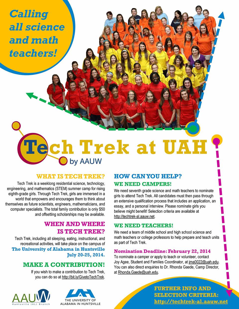 Tech Trek Flyer