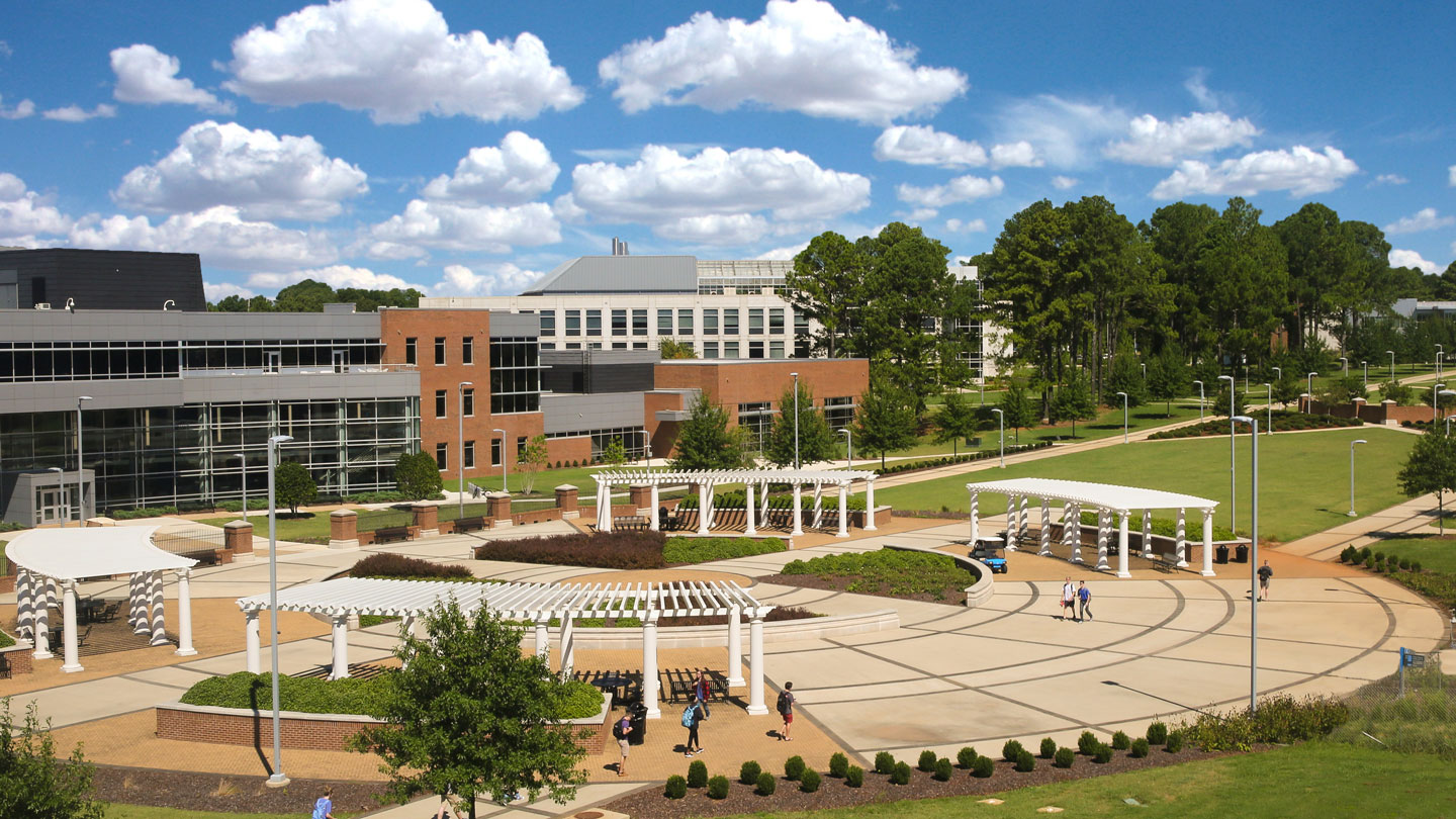 the campus greenway of the university of alabama in huntsville