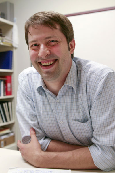 Dr. George Nelson, winner of the Ralph E. Powe Junior Faculty Enhancement Award.