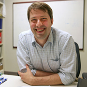 Dr. George Nelson, winner of the Ralph E. Powe Junior Faculty Enhancement Award.