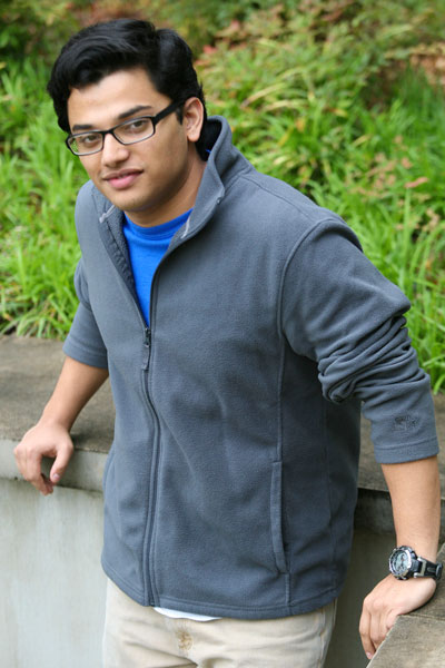 Prajwal Paudel, recipient of the 2013 College of Science Highest Academic Achievement Award.