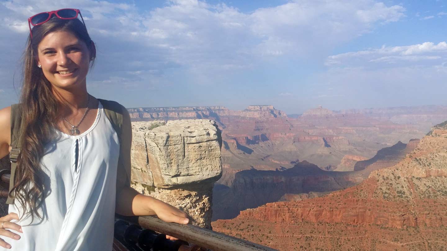 Kari Potter at Grand Canyon