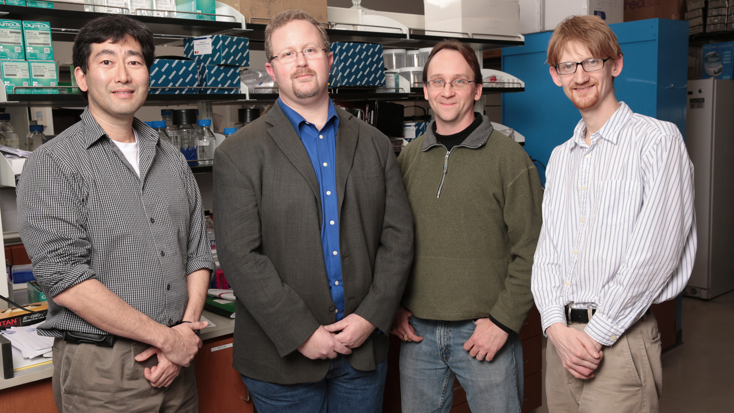 Dr. Joseph Ng, Dr. Luciano Matzkin, Dr. Leland Cseke, and Dr. Eric Mendenhall have all formed productive partnerships with the HudsonAlpha Institute for Biotechnology