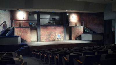 Urinetown, for which Gray was the technical director.