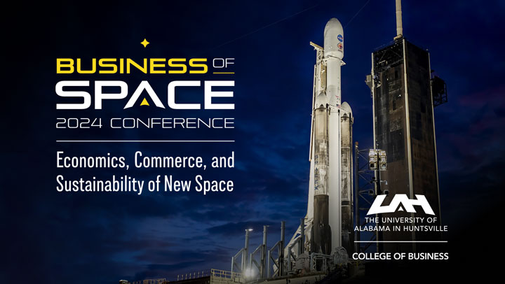 OPCE Business of Space Conference logo.