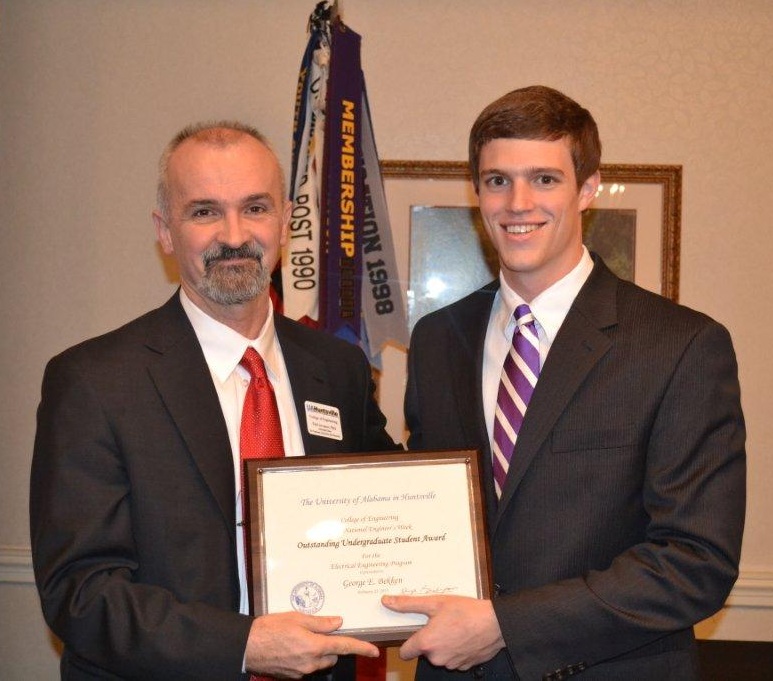 George Bekken Electrical Outstanding Undergrad 2013 sm