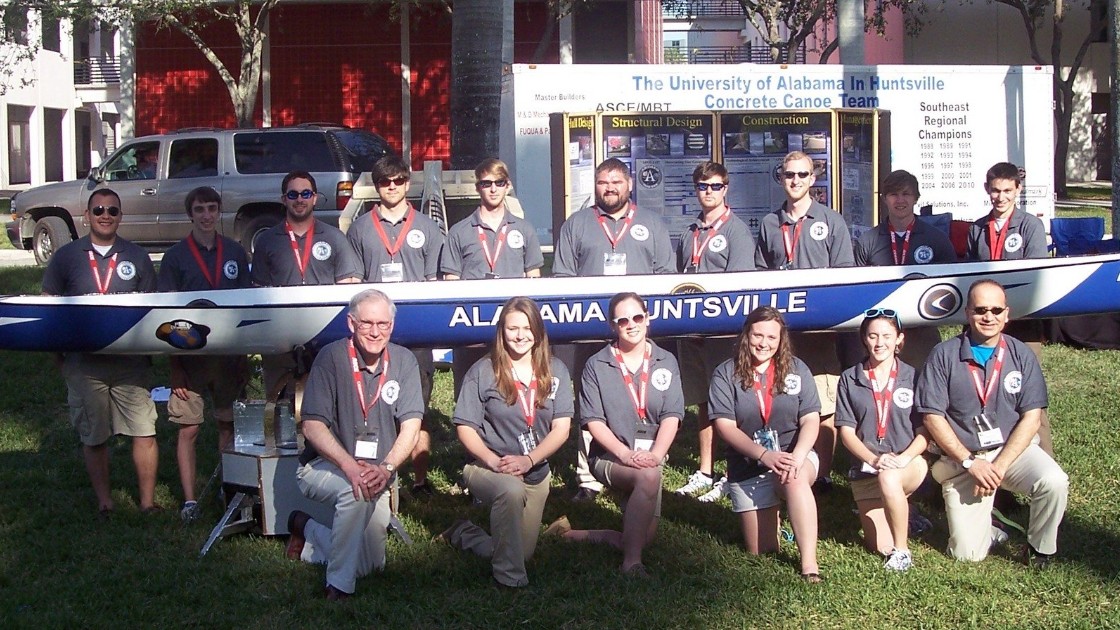 UAH Concrete Canoe