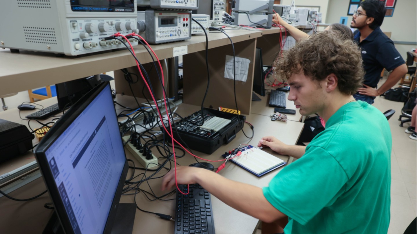 Students use Technological Equipment