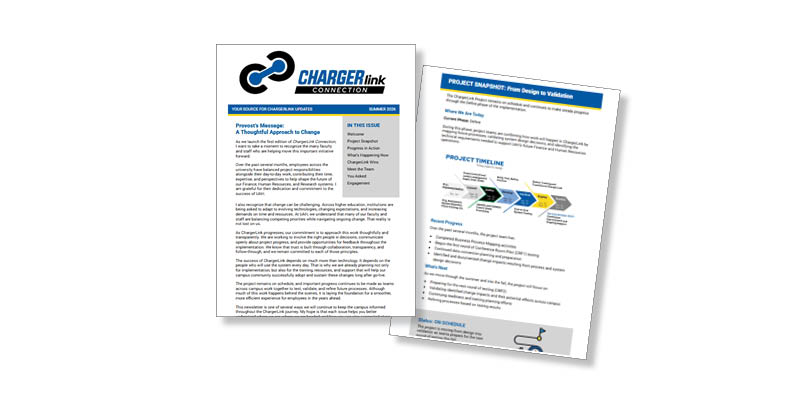 Thumbnail image of ChargerLink Connection Newsletter