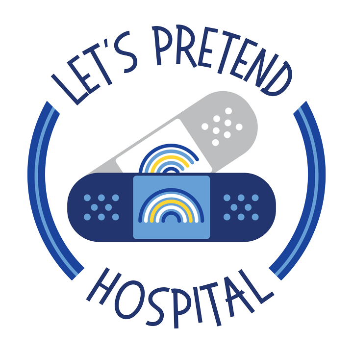 Logo for U A H's Let's Pretend Hospital program