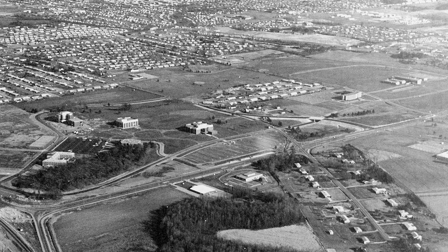 historical aerial shot