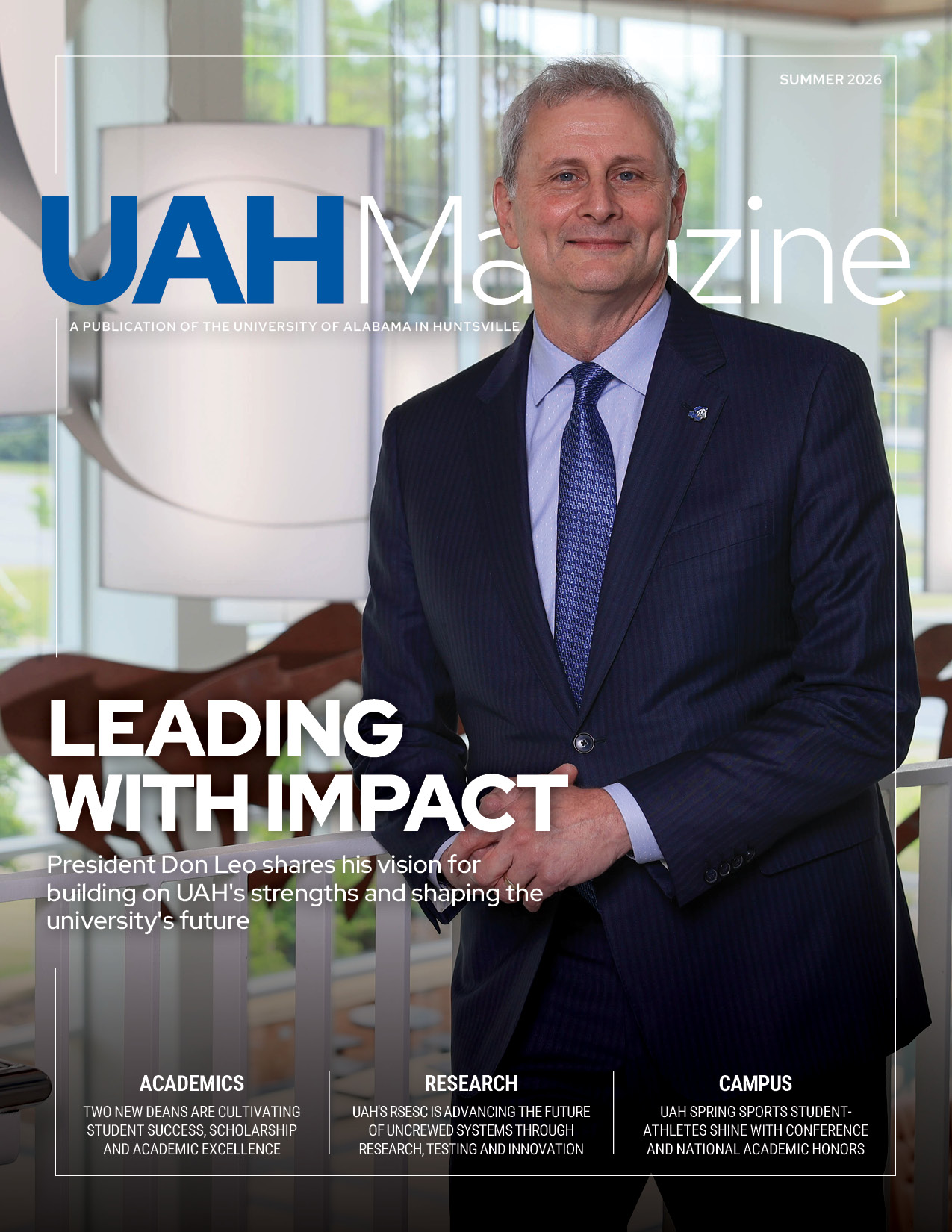 UAH magazine: Print Edition cover