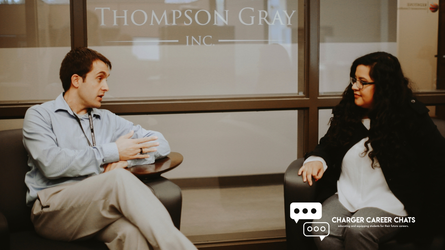 charger career chats with thompson gray